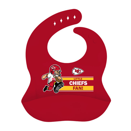 Kansas City Chiefs NFL Silicone Bib