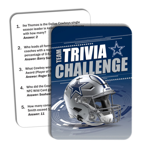 Dallas Cowboys NFL Trivia Challenge