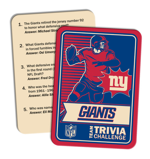 New York Giants NFL Trivia Challenge