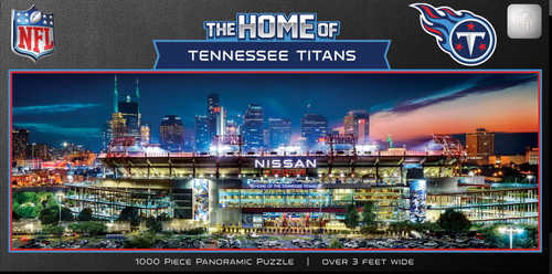 Tennessee Titans NFL 1000pc Panoramic Puzzle - Stadium