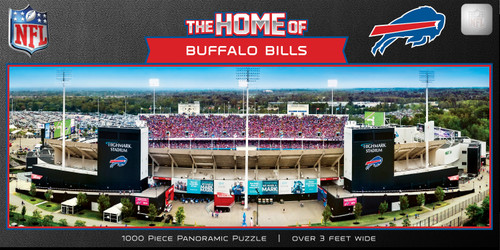 Buffalo Bills NFL 1000pc Panoramic Puzzle - Stadium