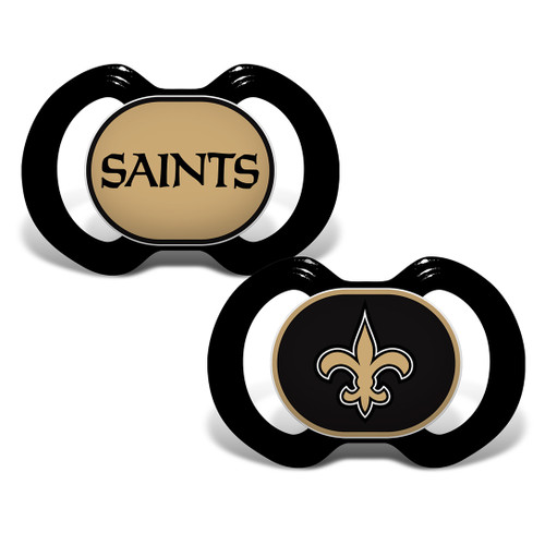 New Orleans Saints NFL Pacifier 2-Pack