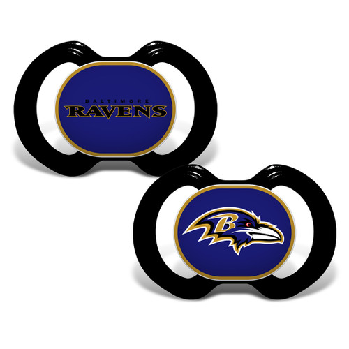Baltimore Ravens NFL Pacifier 2-Pack