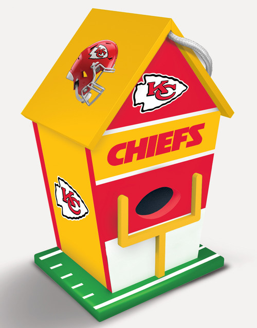 Kansas City Chiefs NFL Birdhouse