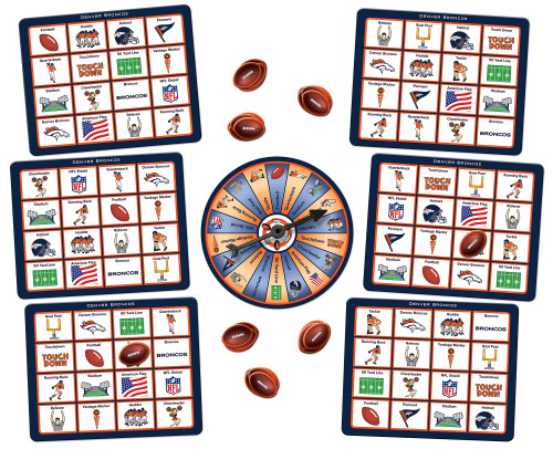 Denver Broncos NFL Bingo Game