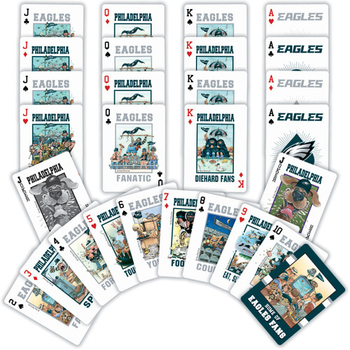 Philadelphia Eagles Fan Deck Playing Cards