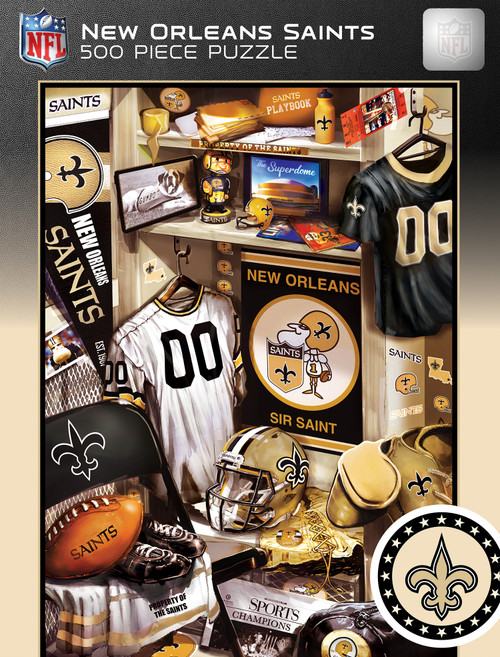 New Orleans Saints NFL Locker Room 500pc Puzzle