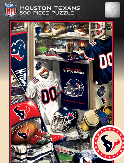 Houston Texans NFL Locker Room 500pc Puzzle