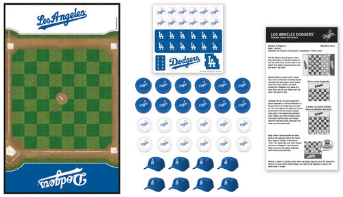 Los Angeles Dodgers MLB Checkers