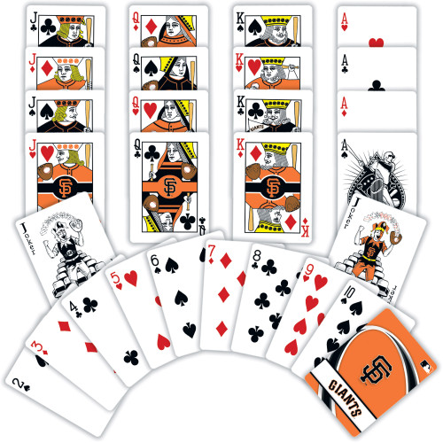 San Francisco Giants MLB Playing Cards