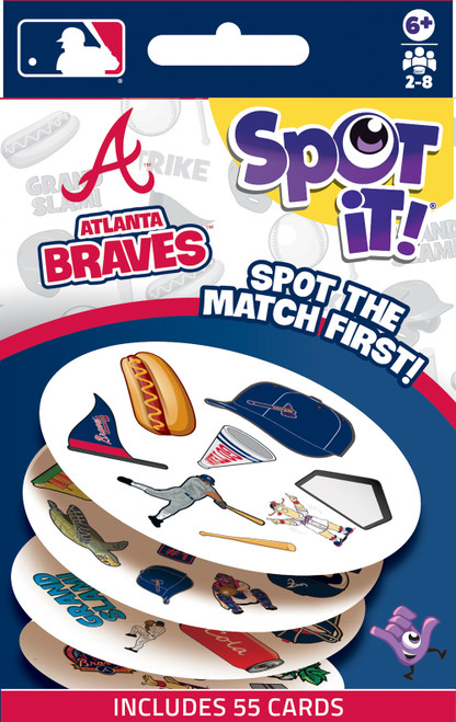 Atlanta Braves MLB Spot It! Game