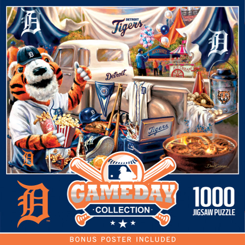 Detroit Tigers MLB Gameday 1000pc Puzzle