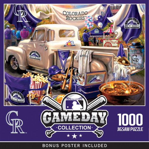 Colorado Rockies MLB Gameday 1000pc Puzzle