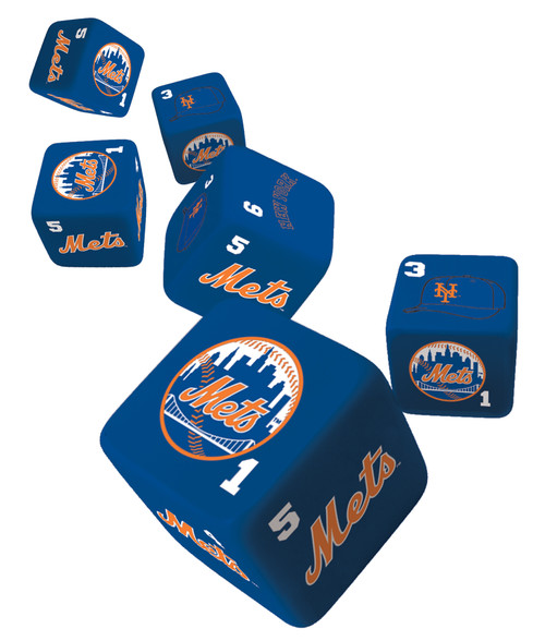 New York Mets MLB Dice Set - 19mm