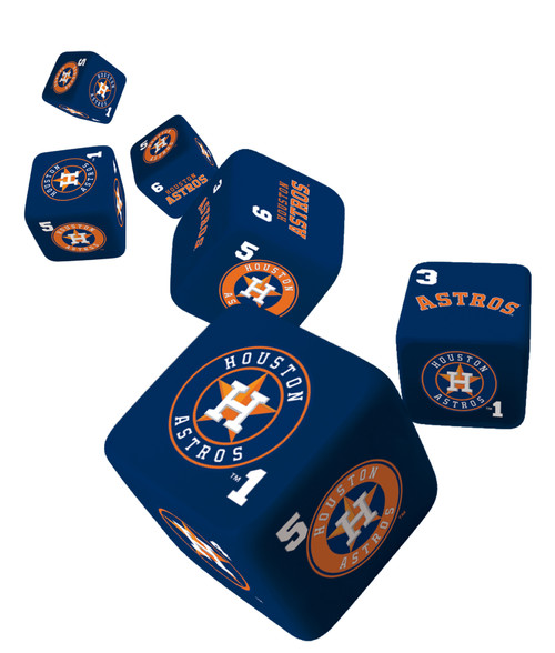 Houston Astros MLB Dice Set - 19mm