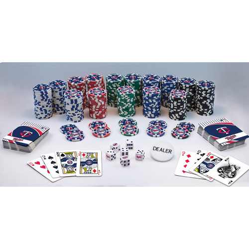 Minnesota Twins MLB 300pc Poker Set