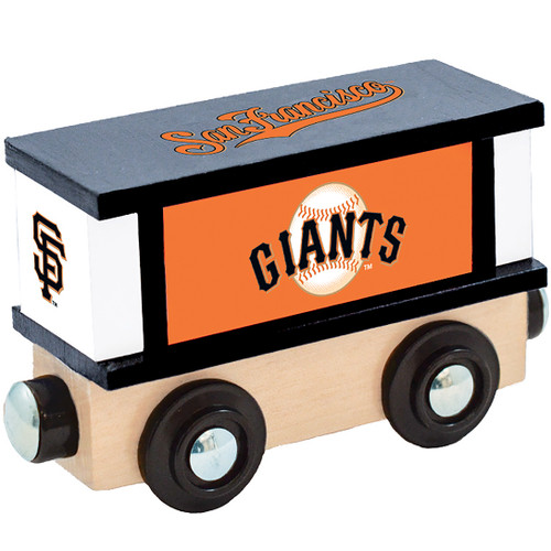 San Francisco Giants MLB Wood Box Train Car