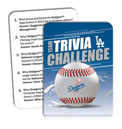 Los Angeles Dodgers MLB Trivia Challenge