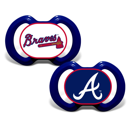 Atlanta Braves MLB Pacifier 2-Pack