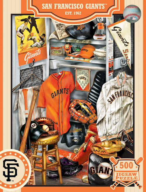 San Francisco Giants MLB Locker Room 500pc Puzzle
