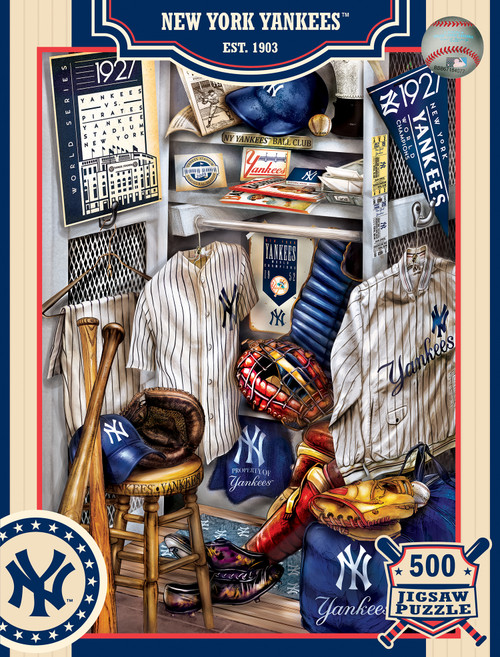New York Yankees MLB Locker Room 500pc Puzzle