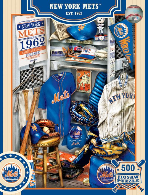 New York Mets MLB Locker Room 500pc Puzzle