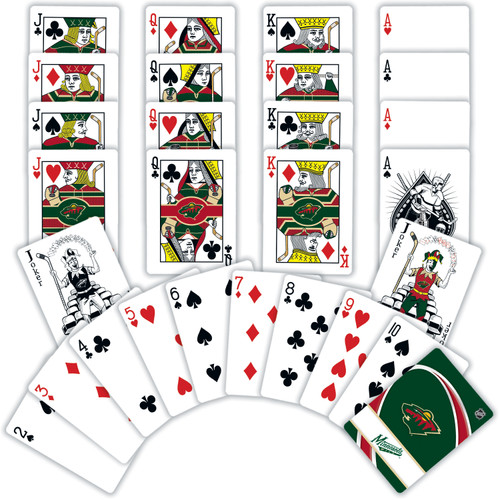 Minnesota Wild NHL Playing Cards