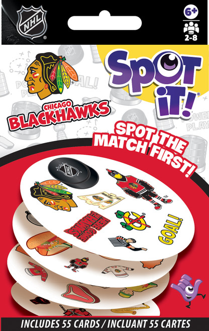Chicago Blackhawks NHL Spot It! Game