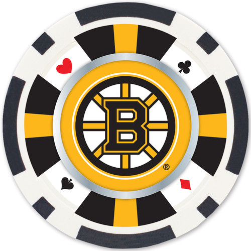 Boston Bruins NHL Poker Chips 100pc