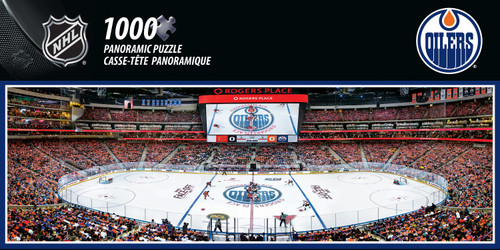 Edmonton Oilers NHL 1000pc Panoramic Puzzle