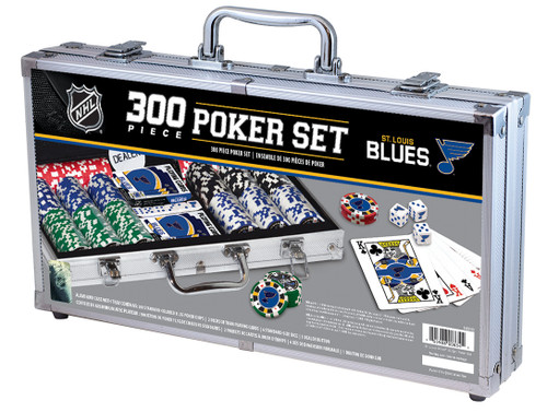 St. Louis Blues NHL 300pc Poker Set
