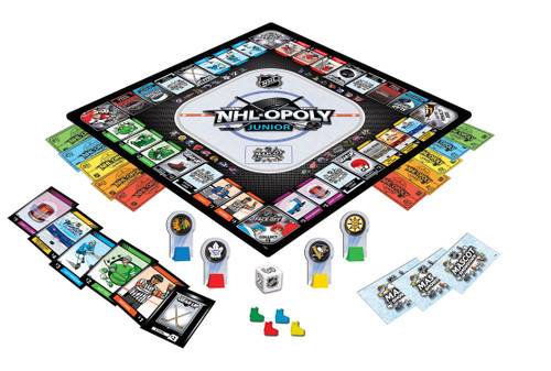 NHL Opoly Jr Board Game