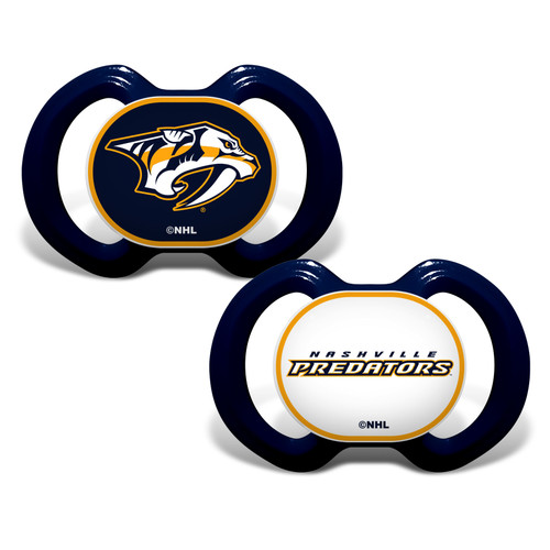 Nashville Predators NHL Pacifier 2-Pack