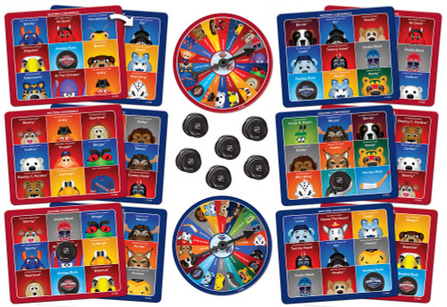 NHL Mascots Bingo Game