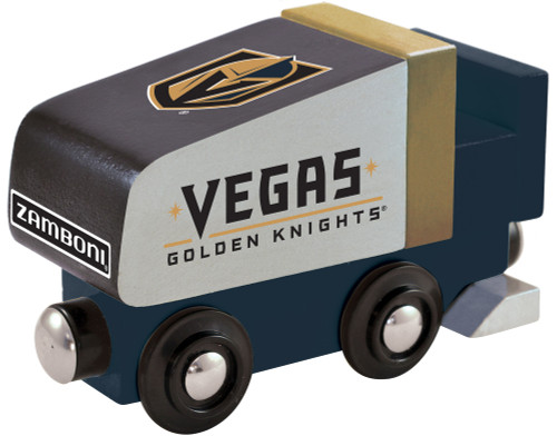 Las Vegas Golden Knights NHL Wood Train Zamboni
