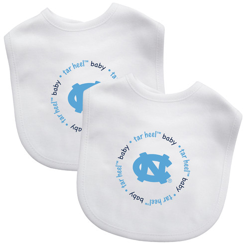 UNC Tar Heels NCAA Baby Bibs 2-Pack