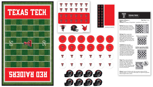Texas Tech Red Raiders NCAA Checkers