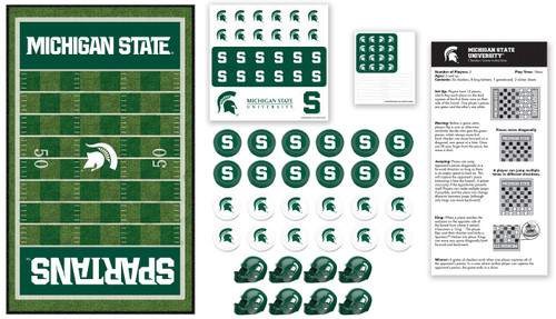 Michigan State Spartans NCAA Checkers