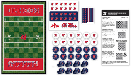 Ole Miss Rebels NCAA Checkers