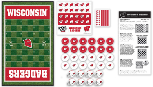 Wisconsin Badgers NCAA Checkers