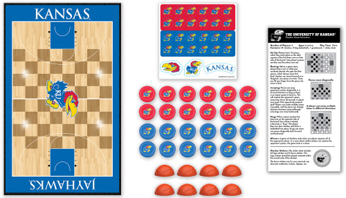 Kansas Jayhawks NCAA Checkers