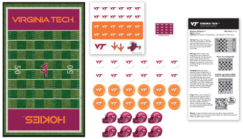 Virginia Tech Hokies NCAA Checkers