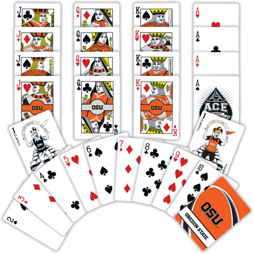 Oregon State Beavers NCAA Playing Cards
