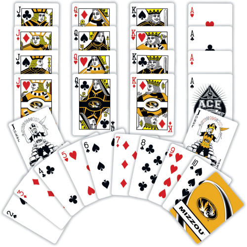Missouri Tigers NCAA Playing Cards