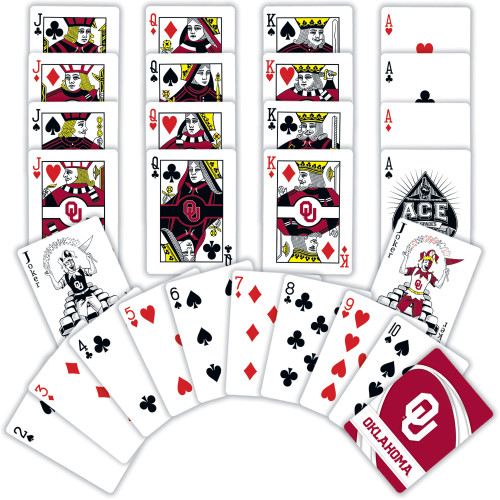 Oklahoma Sooners NCAA Playing Cards