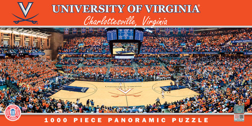 Virginia Cavaliers NCAA 1000pc Basketball Panoramic Puzzle