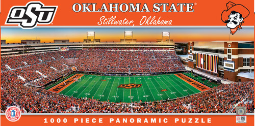 Oklahoma State Cowboys NCAA 1000pc Panoramic Puzzle