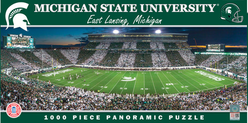 Michigan State Spartans NCAA 1000pc Panoramic Puzzle