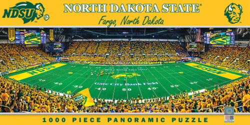 North Dakota State Bison NCAA 1000pc Panoramic Puzzle
