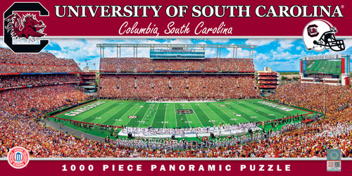 South Carolina Gamecocks NCAA 1000pc Panoramic Puzzle